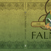 The Falnama book by Schiffer Publishing, Ltd. features a green ornate cover inspired by Persian miniatures and Islamic manuscripts, depicting a woman in flowing robes and elaborate headdress sitting cross-legged within a decorative frame.