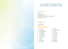 On the left, a soft blue and green dotted background frames the table of contents; on the right, section headings and page numbers detail The Transparent Tarot (2nd Edition) topics and Major Arcana meanings from Schiffer Publishing, Ltd.