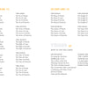 A table of contents from The Transparent Tarot (2nd Edition, Deck and Guidebook Box Set) by Schiffer Publishing, Ltd. lists Minor Arcana, Court Cards, and a "Three" chapter on reading, divination, and other tarot uses.
