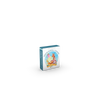 The Inspirational Visions Oracle Cards by Schiffer Publishing, Ltd. come in a blue and white box featuring artwork of a woman on a rock with a bird—an inspiring tool for self-discovery set against a plain white background.