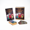 Dark Goddess Tarot by Schiffer Publishing, Ltd. is a box set featuring a guidebook and a gold-edged deck with mystical, colorful illustrations of divine female figures on white backgrounds, celebrating the sacred Feminine.