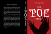 The Poe Tarot by Schiffer Publishing, Ltd. features a striking black raven wing on a red cover with white gothic text—capturing the mysterious essence of Edgar Allan Poe in this unique tarot deck.