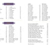 Table of contents spread for The Zerner/Farber Tarot guidebook by Schiffer Publishing, Ltd., listing Major Arcana, Minor Arcana suits (Wands, Swords, Hearts, Pentacles), chapter titles, and page numbers in two columns on a white background.