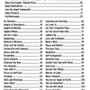 The Angels of Healing and Hope Oracle by Schiffer Publishing, Ltd. features a contents page listing chapters like Angels 101, Card Messages, Healing, and Self-Compassion—ideal for those seeking guidance with angels and oracle cards.