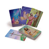 The Christ Consciousness Self-Mastery Oracle by Schiffer Publishing, Ltd. is a vibrant deck featuring illustrated biblical scenes to inspire spiritual growth and reflection.