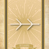 The Sigils card from Schiffer Publishing, Ltd. features a stylized branch splitting into two paths, symbolizing choice. Decorative sigils border the aged paper design, enhancing its sense of spiritual empowerment and mystique.