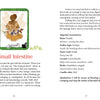 A two-page spread from The Healthy Witch Oracle Cards by Schiffer Publishing, Ltd. showcases the green-bordered 5 Small Intestine tarot-style card and explores digestive health, spiritual connections, and magick for the Healthy Witch.