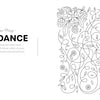 Left: “Abundance” and a gratitude meditation. Right: A black-and-white bird among floral patterns—vines, berries, flowers, leaves—ideal for adults to color. From Beautiful World Coloring Book by Schiffer Publishing, Ltd.