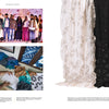 A collage for "Artisans by Design" from Schiffer Publishing, Ltd. features traditional Indian artisans: a group on stage, a man crafting textiles on the floor, and two intricate fabrics—white and black—displayed side by side.