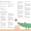 A page from the KindKids Super Awesome Puzzle Collection by Schiffer Publishing, Ltd., featuring brain-boosting puzzles designed to engage and delight young minds in this fun kids activity book.