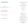 Table of contents for The Unifying Consciousness Tarot by Schiffer Publishing, Ltd. Includes Meet, Anatomy of Tarot, Major & Minor Arcana, suits, numbers, court cards, and reading methods inspired by Rider-Waite-Smith.