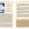 A spread from The Camelot Oracle by Schiffer Publishing, Ltd. features text on nourishment and inspiration beside art of tall stone wells amid trees; the right page provides guidance and meditation.