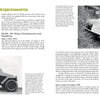 Two pages from "German Light Armored Cars of WWII" (Schiffer Publishing, Ltd.) show text and a profile photo of the Sd.Kfz 221 on the left, with more text and a front-left field view photo of this Wehrmacht armored car on the right.