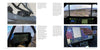Four images of the F-35 Lightning II from Schiffer Publishing, Ltd.: pilot preparing to board, two in-flight digital display shots, and a close-up of avionics with the pilot’s hand on the controls.