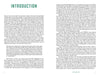 A two-page spread from "They're Here" by Schiffer Publishing, Ltd.; left page shows an Introduction in large green text with a paragraph below, while the right continues discussing UFO phenomena in several paragraphs. No images or illustrations are present.