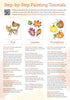 The "Watercolor the Easy Way Paint-Your-Own Watercolor Cards Autumn" by Schiffer Publishing, Ltd. offers step-by-step guides for painting a fox, autumn leaves, and pumpkins, with supply lists and QR codes for video demos—perfect for autumn notecards.