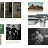 A magazine layout from Schiffer Publishing, Ltd.’s "The US M3/M3A1 Submachine Gun" shows gun parts, M3 Grease Guns, WWII ads, and B&W images of people with submachine guns, with captions noting locations, makers, and years for each firearm.