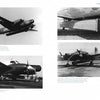 Four black-and-white photos of US Army Twin Beeches showcase the planes in flight, on the ground, and highlight technical features. Each image in this Schiffer Publishing, Ltd. title includes a descriptive caption and key specifications.