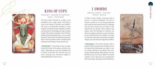 Ostara Tarot - Kings of Cups & I Swords