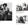 A collage of black-and-white photos from "Harriet Quimby" by Schiffer Publishing, Ltd. showcases the aviator smiling in flight gear, with fellow pilots, and seated in an aircraft, capturing her pioneering role in women's aviation.