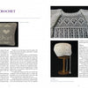 Discover "Heritage Crochet in a New Light" from Schiffer Publishing, Ltd.—an instructional guide featuring filet crochet and heritage techniques with projects like an "I ♥ Crochet" pillow, a crocheted top, and a white bonnet, plus tips and detailed explanations.