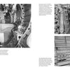 A book spread from Schiffer Publishing, Ltd.'s "TBF/TBM Avenger" displays black-and-white photos detailing the WWII bomber’s interior—panels, wiring, seats—with informative captions and text about the aircraft’s machinery and equipment.