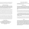 Two pages from "Angel Relationships" by Schiffer Publishing, Ltd. guide readers on creating a mental sacred space and connecting with angels using crystals and prisms; text is black on white with decorative corner accents.
