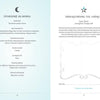 A two-page spread from the Mystic Spirit Tarot Playbook by Schiffer Publishing, Ltd. presents The Empress card's divinatory meanings, keywords, emotional themes, and space for personal insights on pastel blue backgrounds.