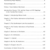 The table of contents for "Unidentifiable Flying Objects" by Schiffer Publishing, Ltd. lists the foreword, acknowledgments, introduction, and chapters on UFO research and flying saucers, with corresponding page numbers.