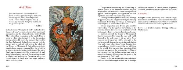 The Mary-El Tarot, 2nd Edition: 6 of Disks