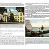 A page from "Greetings from St. Augustine" by Schiffer Publishing, Ltd. features a historic courthouse with a dome and trees above men in 19th-century attire on a boat, recalling vintage postcard scenes from America’s oldest city.