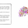 A group gathers around a large box covered in colorful balloons. A man kneels to comfort a child holding a rope tied to the box. "Max’s Box" by Schiffer Publishing, Ltd. explores Max’s emotions and supports children's mental health.