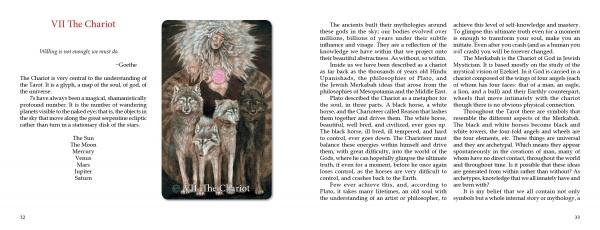 The Mary-El Tarot, 2nd Edition: VII The Chariot