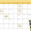 Celebrate every day with Celebrate the Day with Quilts by Schiffer Publishing, Ltd.—a yellow May calendar features quirky quilting holidays like Oyster Day and Nerd Pride Day, plus card designs to inspire cheerful quilted wall-hangings or patterns.