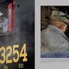 On the cover of "Smoke Over Steamtown" by Schiffer Publishing, Ltd., a train engineer leans from steam locomotive 3254 and looks ahead as the heritage train nears a tunnel surrounded by trees.