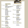 Table of contents for "Walther P.38" by Schiffer Publishing, Ltd., covering history, manufacturers, police models, magazines, ammo, accessories, markings; two pistols shown at the top.