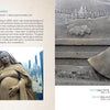 Contemporary Sand Sculpture by Schiffer Publishing, Ltd. features two pages with sand sculptures—one of two women with a baby, another of a woman with cows—plus a profile, photo, and details of sand sculptor Susanne Ruseler.