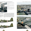 Two pages from Schiffer Publishing, Ltd.’s "The Bell P-39 Airacobra and P-63 Kingcobra Fighters" feature close-ups of WWII Soviet P-39s with pilots, Lend-Lease aircraft in rows, and detailed historic text with diagrams.