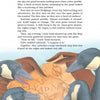 Four Toulouse goslings and an adult, from Schiffer Publishing, Ltd., study a map of Canada on the grass. In this scene, black ducks soar above a pond, with grassy fields and trees in the distance.
