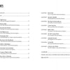 Savannah's Afterlife II by Schiffer Publishing, Ltd. features a table of contents listing chapters and pages on haunted theaters, hotels, mansions, and parks in Savannah, plus an introduction, afterword, and notes on local ghost hotspots.