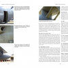 A two-page spread from Schiffer Publishing, Ltd.'s "Lockheed C-130 and Its Variants" shows four close-up photos of the airlifter's underside with text on its technical features—perfect reference for scale modellers.