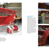 A vibrant Fokker Dr. 1 from Schiffer Publishing, Ltd. is showcased with a side view as the main image, while two smaller images on the right display close-ups of the nose, machine guns, and cockpit details.