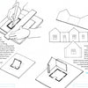 The Future Architect's Tool Kit by Schiffer Publishing, Ltd. features black-and-white diagrams that guide users through tracing, cutting, folding, and assembling a simple 3D house—an engaging intro to architectural design basics.