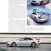 The book "Mercedes-Benz Supercars" by Schiffer Publishing, Ltd. showcases a silver Mercedes-Benz CLK DTM AMG in three scenes: front on track, rear parked, and racing alongside another CLK DTM AMG on the circuit.