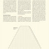 A page from "Patchwork Knitting" by Schiffer Publishing, Ltd. shows sleeve attachment and finishing instructions, plus a triangular knitting chart with numbered rows and stitches on a light cream background.