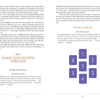 Two pages from The Archangel Metatron Self-Mastery Oracle guidebook by Schiffer Publishing, Ltd.: the left lists card spreads and an invocation; the right details a “Weekly Spread” with seven cards and concise instructions.