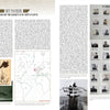 A two-page spread from Schiffer Publishing’s "German U-Boat Ace Heinrich Lehmann-Willenbrock" features WWII U-96 text, B&W submarine and crew photos, a North Atlantic map, and a grid of crewmember portraits with German captions.