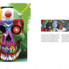 A vibrant skull with balloons and a toy soldier, featuring "SUICIDE SQUAD" in its mouth, captures pop film art on PosterSpy by Schiffer Publishing, Ltd., next to an artist photo, more art, and a short bio.