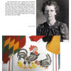 A Quilted Memory by Schiffer Publishing, Ltd. showcases a black-and-white Kay Say portrait from 1931 above a tea towel with hens and roosters, decorated with fabric strips and vintage textiles—preserving treasured family memories.