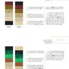 From Ensign's Bars to Colonel's Stars by Schiffer Publishing, Ltd. features a quilt pattern page with fabric swatches, step-by-step Block I & II instructions, and column diagrams—ideal for military or patriotic quilts in brown and green tones.